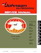 1978 Johnson 55EL78  service manual