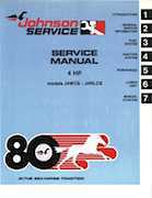 1980 Johnson J4WCS  service manual