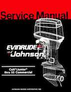 1987 Evinrude Model E50BELCD service manual