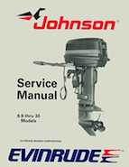 1989 Johnson 30HP Model J30BACE service manual