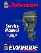 1990 Johnson J25DRLES  service manual