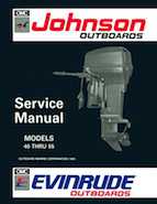 1992 Johnson/Evinrude Model 45RWLF service manual