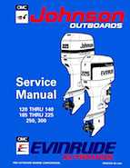 1994 Johnson J225CZER  service manual