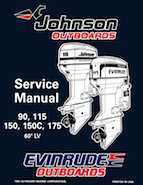 1996 Johnson 175HP Model J175CXED service manual