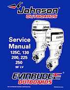 1998 Johnson J250TXEC  service manual