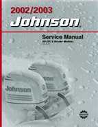 2002 Johnson 6HP Model J6RLSTD service manual