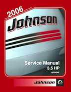 2006 Johnson J3RSDE  service manual