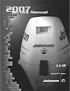2007 Johnson J2R4SUC  service manual