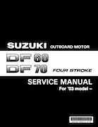 2003 suzuki 70 HP 4 stroke beeps