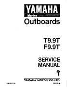 Yamaha Marine Outboards Factory Service / Repair/ Workshop Manual T9.9T F9.9T