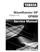 Yamaha gp1200 Service Manual