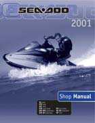 2001 bombard jet ski