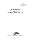 L-13 Blanik Pilot's Notes