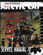 2008 Arctic Cat DVX 90 / 90 Utility ATV Service Manual