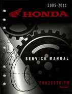 2005-2011 Honda Recon TRX250TE/TM service manual