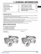 2000-2003 Honda TRX350 Rancher factory service manual