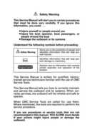 1993 Johnson Evinrude ET 90 degrees CV Service Manual, P/N 508285