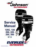 1995 Johnson/Evinrude Outboards 125-300 90 degree LV Service Manual