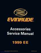 1999 EE Outboards Accessories Service Repair Manual, P/N 787026