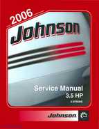 2006 Johnson SD 3.5 HP 2 Stroke Outboard Service Repair Manual, P/N 5006562
