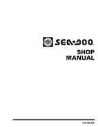 Bombardier SeaDoo 1997 factory shop manual