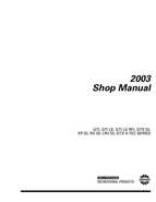 Bombardier SeaDoo 2003 factory shop manual