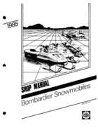 1985 Ski-Doo snowmobile Service Manual